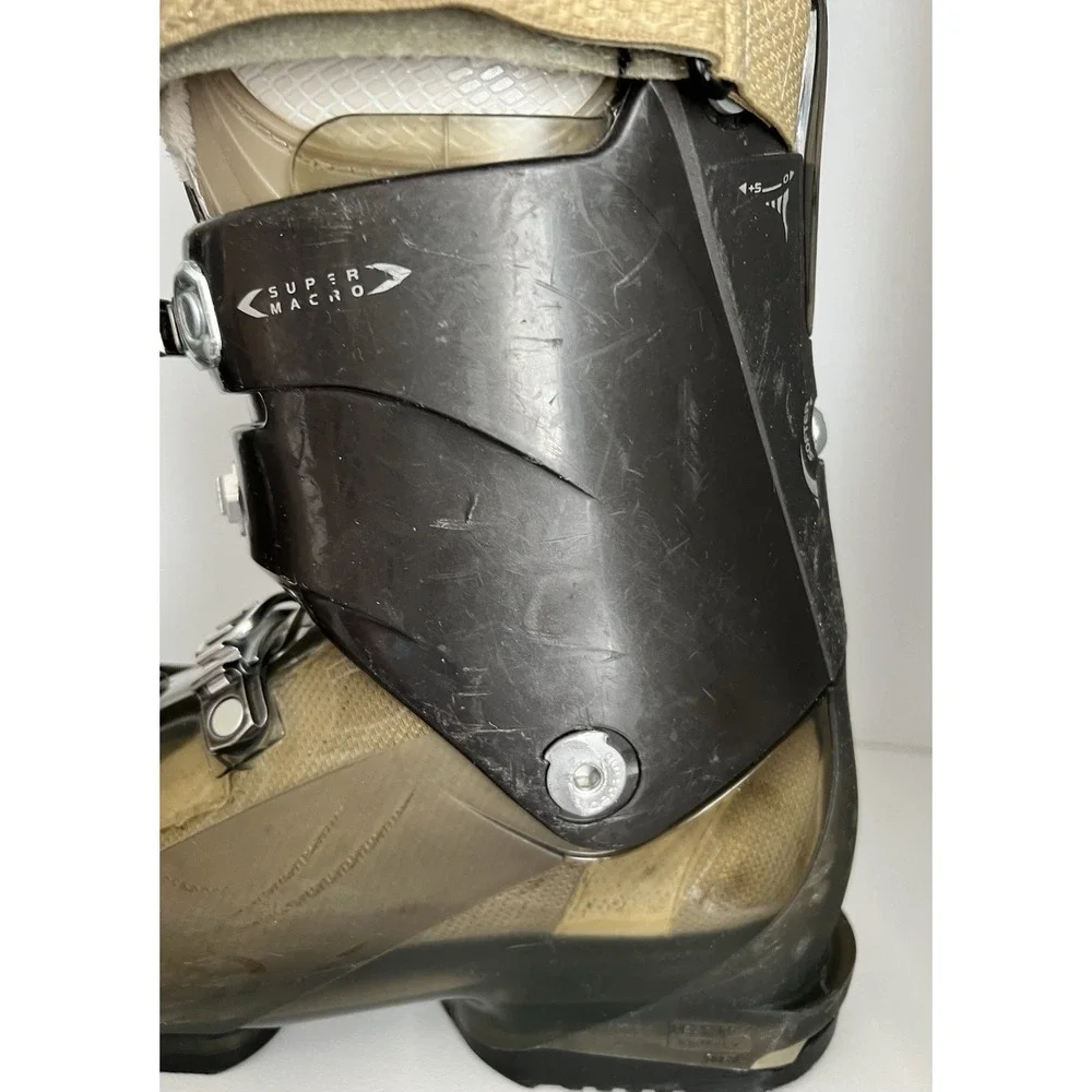 Head Womens Dream 10.5 Pearl‎ Ski Boots Sz 6-6 .5 Black Soft Walk + Grip System